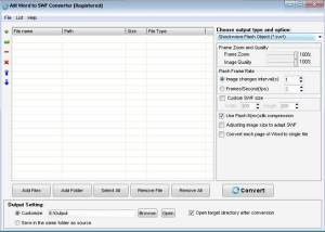 software - Ailt Word to SWF Converter 7.1 screenshot