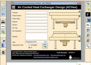 software - Air Cooled Heat Exchanger Design 2.0.0.1 screenshot