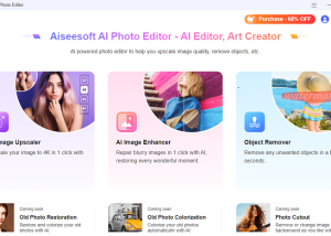 software - Aiseesoft AI Photo Editor 2.1.8 screenshot