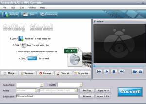 software - Aiseesoft FLAC to MP3 Converter 4.0.08 screenshot