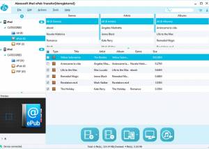 software - Aiseesoft iPad ePub Transfer 7.0.30 screenshot