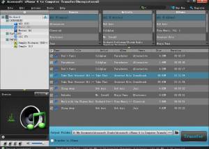 Aiseesoft iPhone 4 to Computer Transfer screenshot