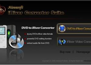 Aiseesoft iRiver Converter Suite screenshot