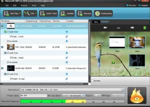 software - Aiseesoft MP4 to DVD Converter 5.1.60 screenshot