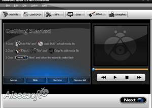 software - Aiseesoft Video to Flash Converter 5.0.08 screenshot