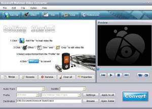 software - Aiseesoft Walkman Video Converter 6.2.16 screenshot