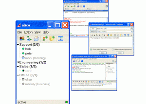 Akeni Live Help and Secure Enterprise IM screenshot