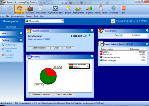 software - AlauxSoft Small-Business Accounting 6.0.7 screenshot