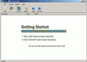 software - Alive MKV Converter 1.0.3.8 screenshot