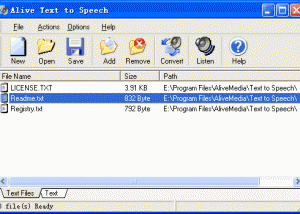 software - Alive Text to Speech 6.0.8.2 screenshot