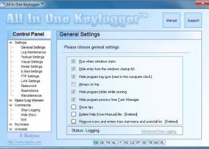software - All In One Keylogger 5.3 screenshot