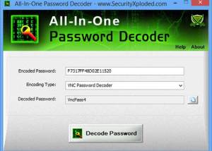 software - All-In-One Password Decoder 8.0 screenshot