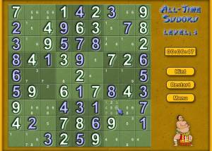 All-Time Sudoku screenshot