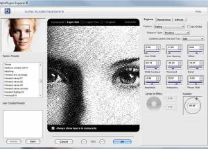 AlphaPlugins Engraver III for Windows screenshot