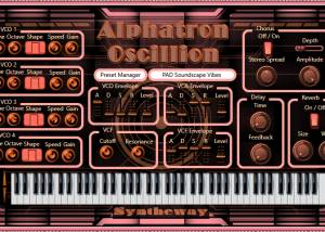 software - Alphatron Oscillion VST VST3 Audio Unit 1.0 screenshot