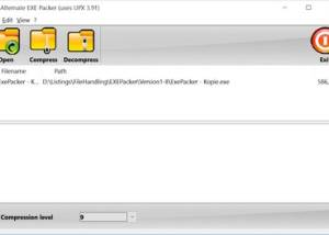 software - Alternate EXE Packer 2.720 screenshot