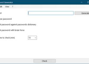 software - Alternate Password Generator 1.300 screenshot