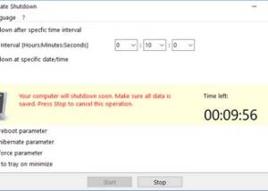 software - Alternate Shutdown 1.510 screenshot