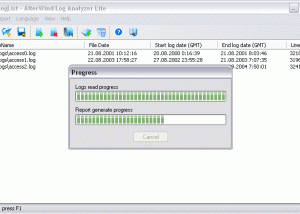 software - AlterWind Log Analyzer Lite 4.0 screenshot