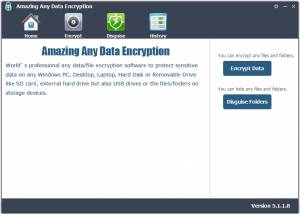 Amazing Any Data Encryption screenshot