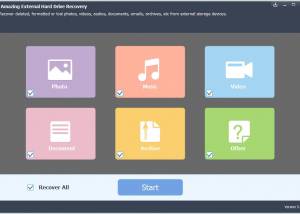 Amazing External Hard Drive Recovery screenshot