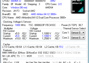 software - AMD64 CPU Assistant 0.10.3.366 screenshot
