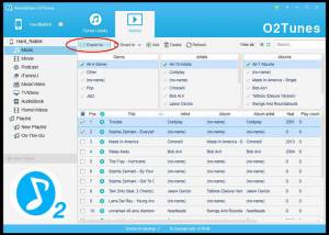 AmoyShare O2Tunes screenshot