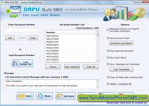 Android Apps for SMS screenshot