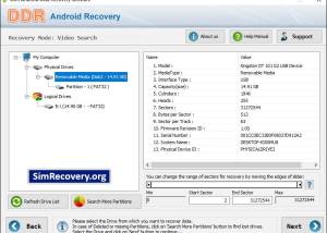 software - Android File Recovery Software 9.5.1.2 screenshot