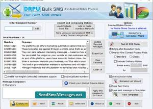 software - Android Mobile Instant Sms Software 9.2.9.0 screenshot