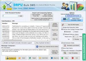 software - Android Mobile Text SMS Software 9.2.2.5 screenshot