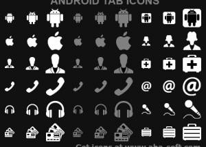 Android Tab Icons screenshot