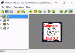 software - Animate Me! 2.2 screenshot