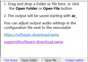 Any file to Wav Audio Converter screenshot