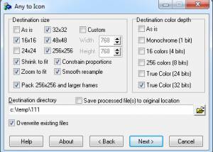 software - Any to Icon 3.57 screenshot