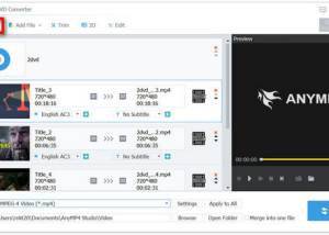software - AnyMP4 DVD Converter 7.2.32 screenshot