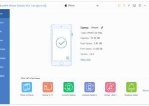 software - AnyMP4 iPhone Transfer Pro 9.2.26 screenshot