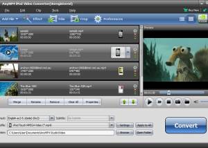 AnyMP4 iPod Video Converter screenshot