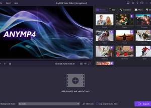 software - AnyMP4 Video Editor 1.0.36 screenshot