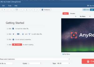 software - AnyRec Blu-ray Creator 1.0.10 screenshot