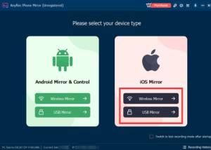 AnyRec Phone Mirror screenshot