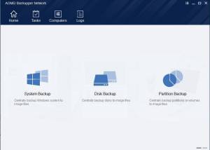 software - AOMEI Backupper Network 1.0 screenshot