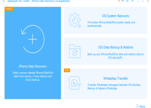 software - Apeaksoft iPhone Data Recovery 1.1.82 screenshot