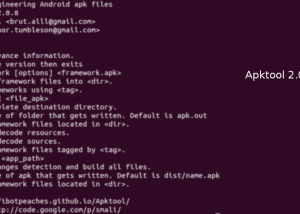 software - ApkTool 2.9.3 screenshot