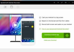 software - Apowersoft Android Recorder 1.2.1 screenshot