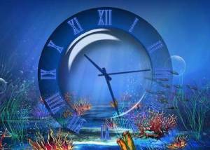 software - Aquatic Clock Screensaver 4.2 screenshot