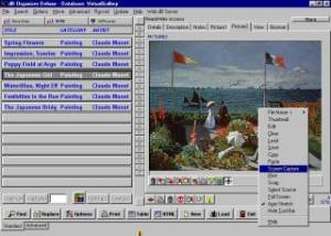 software - Art, Antiques Organizer Deluxe 4.21 screenshot