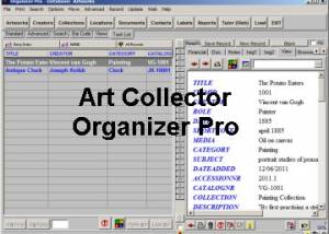 software - Art Collector Organizer Pro 3.2b screenshot