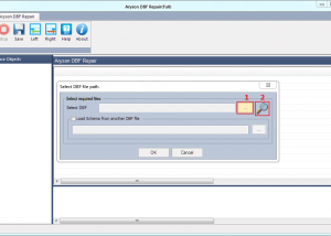 software - Aryson DBF Recovery 17.0 screenshot