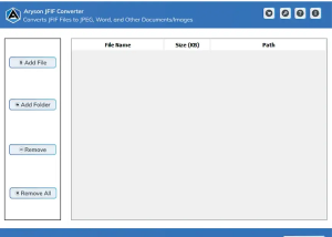 software - Aryson JFIF Converter 22.7 screenshot